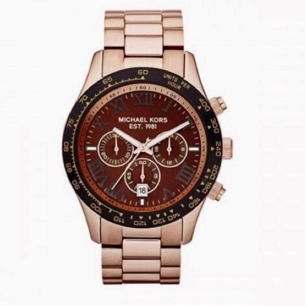 Michael Kors Rose Gold “Layton” Watch